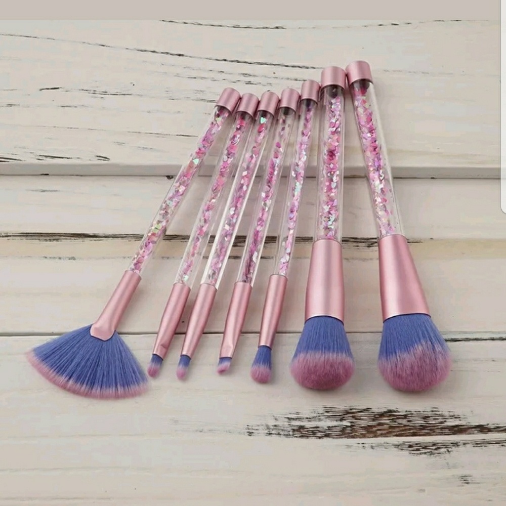 Glitter Brushes Set of 7